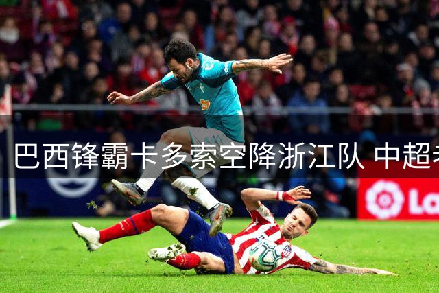 巴西锋霸卡多索空降浙江队 中超老熟人能否激活低迷进攻线？